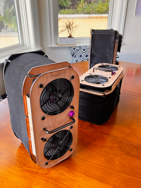 Exhalaron personal air purifier for bedroom - Best air purifier for hay fever UK