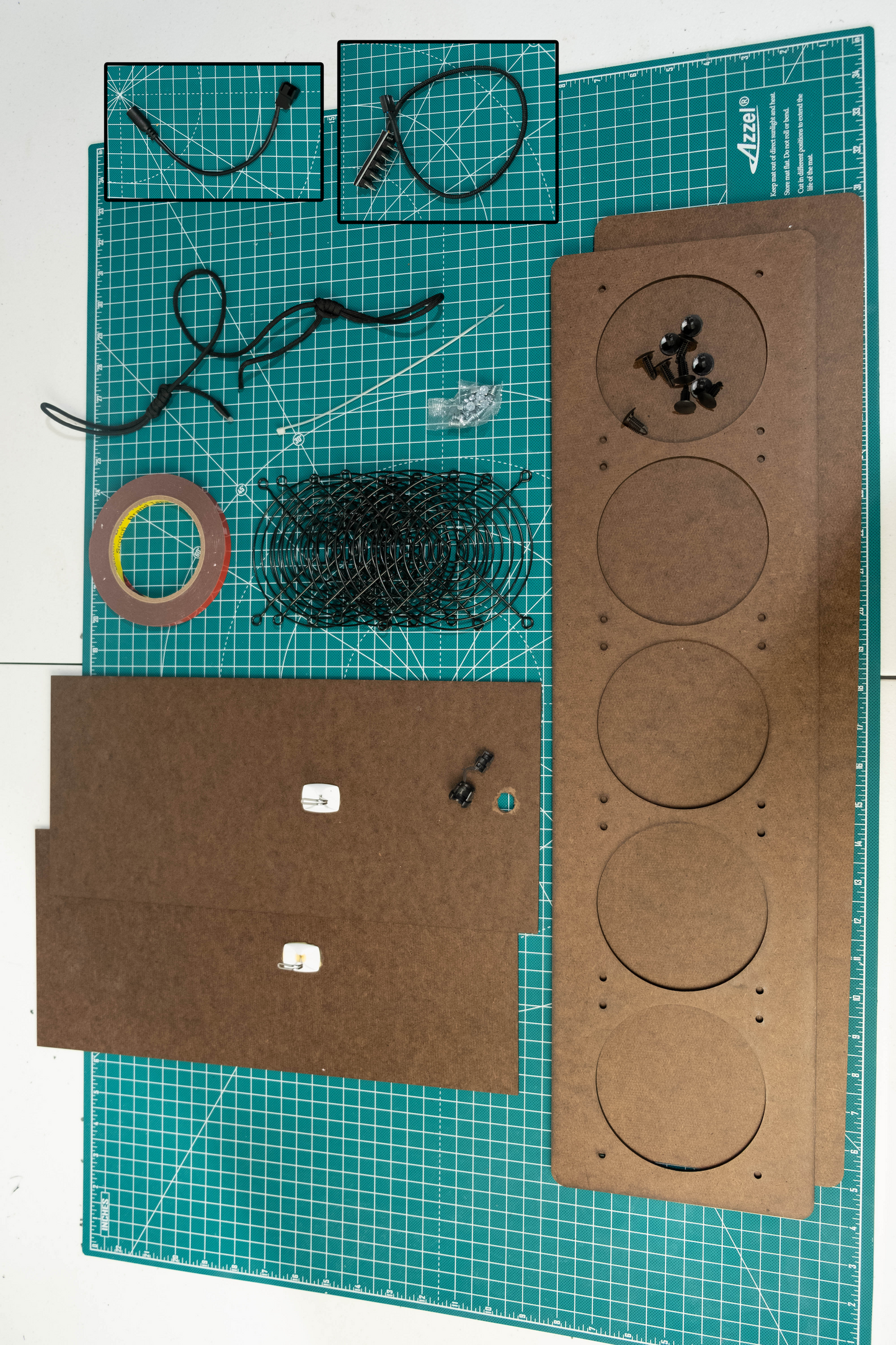 Fanless Kit - 5 Fan Panel | DIY Air Purifier Upgrade