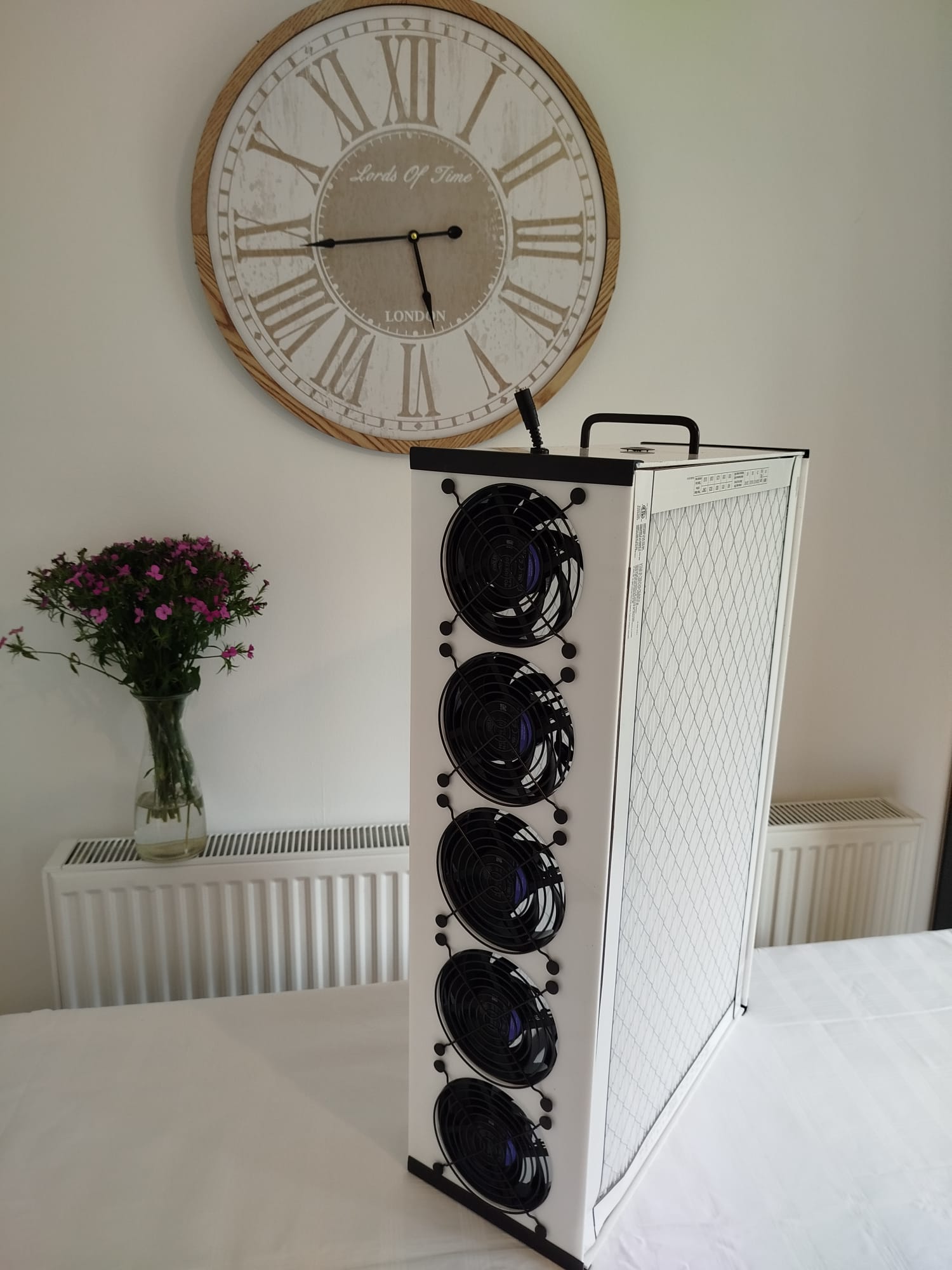 Luggable XL Air Purifier UK | MERV-13, 35dB Quiet, Energy Star