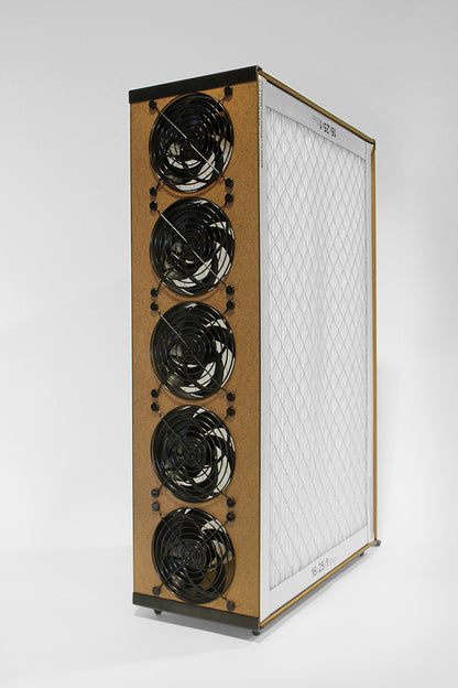 EnergyStar certified Luggable efficient air cleaning