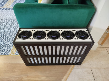 Luggable Ultra Quiet Air Purifier (5-Fan)