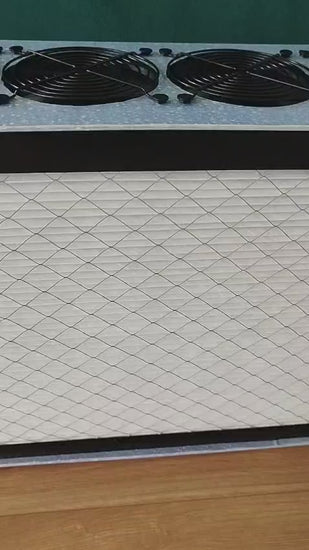 Luggable air purifier with custom decorative decal - personalize your purifier